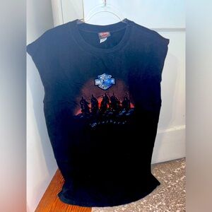 Harley Davidson ~ Cut Off Shirt